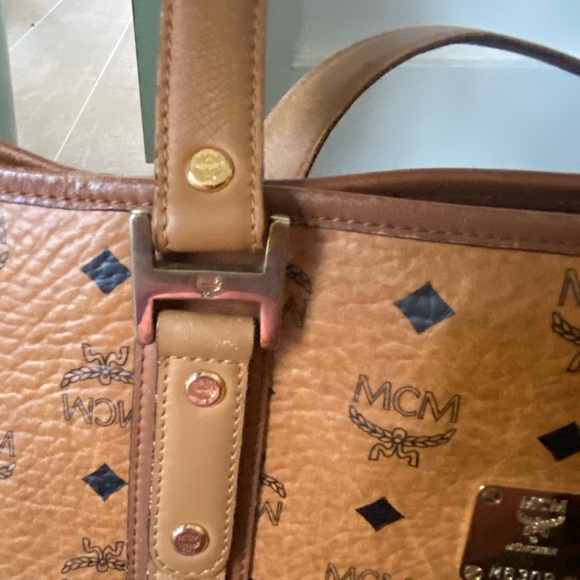 MCM Visetos Shopper Handbag - Picture 3 of 8